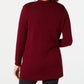 Karen Scott Women's Mixed-Stitch Button-Front Cardigan Red Size Large