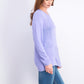 Karen Scott Women's Patchwork-Stitch Pullover Sweater Blue Size Extra Large