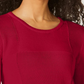 Karen Scott Women's Patchwork-Stitch Pullover Sweater Medium Green Size Small