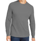 Club Room Men's Thermal Crewneck Shirt Gray Size Small