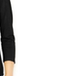 Maison Jules Women's Scoop-Neck T-Shirt Black Size Extra Small