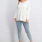 Karen Scott Women's  Cotton Mixed Stitch Sweater White Size X-Large