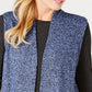 Karen Scott Women's Sweater Vest Blue Size Extra Large
