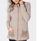 Karen Scott Women's Textured Zip-Front Cardigan  Black Size Medium