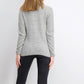 Karen Scott Women's Textured Zip-Front Cardigan Gray Size Large