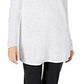 Karen Scott Women's Textured Tunic Sweater White Size Large