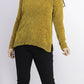 Karen Scott Women's V-Neck Chenille Sweater Golden Size Small