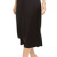 Alfani Women's Faux-Wrap Skirt Black Size 10