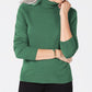 Karen Scott Women's Luxsoft Turtleneck Sweater Green Size 2 Extra Large