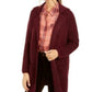 Style & Co Women's Open-Front Topper Jacket  Med Purple Size Extra Large