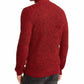 INC International Concepts Men's Quarter-Zip Sweater Red Size X-Large