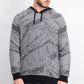 INC International Concepts Men's Jax Hooded Knit Sweater Gray Size Large
