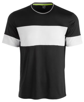 Ideology Men's Mesh-Blocked T-Shirt Black Size 3 Extra Large