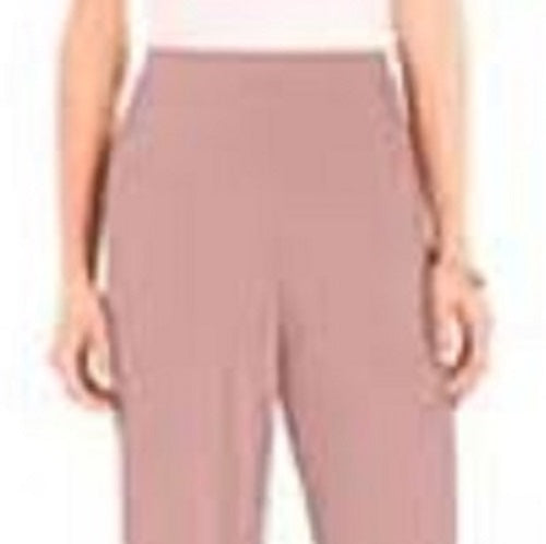 Alfani Women's Straight-Leg Trousers Dark Pink Size XX-Large
