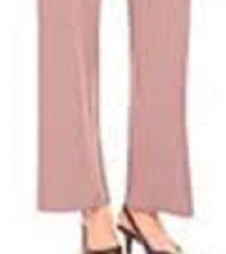 Alfani Women's Straight-Leg Trousers Dark Pink Size XX-Large