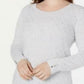 Karen Scott Women's Diamond Cable-Knit Sweater White Size Large