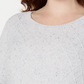 Karen Scott Women's Diamond Cable Knit Sweater White Size Medium