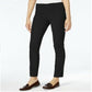 Karen Scott Women's Petite Corduroy Pull-On Pants Black Size 35