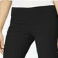 Karen Scott Women's Petite Corduroy Pull-On Pants Black Size 35