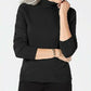 Karen Scott Women's Turtleneck Sweater Black Size Large
