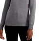 Karen Scott Women's Turtleneck Sweater Charcoal Size Large