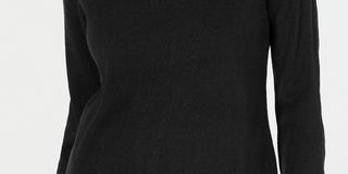 Karen Scott Women's V-Neck Sweater Black Size Small