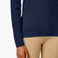 Karen Scott Women's V-Neck Sweater Navy Size XX-Large
