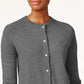 Karen Scott Women's Bead-Button Cardigan Gray Size 2 Extra Large