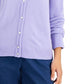 Karen Scott Women's Luxsoft Button Cardigan Blue Size Petite Medium
