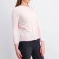 Karen Scott Women's Petite Luxsoft Button Cardigan Pink Size Petite Small