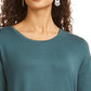 Style & Co Women's Drawstring Tie-Cuff Top  Alpine Trail Size Small