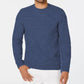 Alfani Men's Heathered Sweatshirt Navy Size Medium