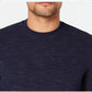 Alfani Men's Long Sleeve Crew Neck Classic Fit Sweater Blue Size XX-Large