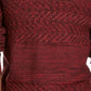 American Rag Men's Multi-Textured Shawl-Collar Sweater Wine Size Small