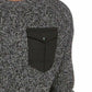 American Rag Men's Crewneck Pocket Sweater Gray Size Large