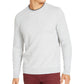 Tasso Elba Men's Crossover Sweater Gray Size Large