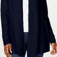 Karen Scott Women's Open Front Cardigan Beige Size Medium