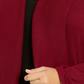 Karen Scott Women's Open Front Cardigan Sweater Medium Red Size 3X