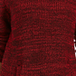 Style & Co Women's Petite Envelope-Neck Sweater Red Size Small