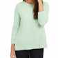 Style & Co Women's Chenille Sweater Mint Size Medium