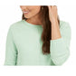 Style & Co Women's Chenille Sweater Mint Size Medium
