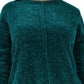 Style & co Women's Petite Chenille Sweater Green Size Petite