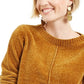 Style & Co Women's Chenille Sweater Yellow Size P/P
