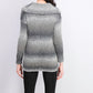 Style & Co Women's Petite Cowlneck Sweater Gray Size Small