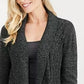 Karen Scott Women's Cocoon Cardigan Rustcopper Size X-Large
