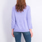 Karen Scott Women's Bateau-Neck Long-Sleeve Sweater Purple Size X-Large