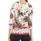 Charter Club Women's Petite Floral-Print Top White Size Petite