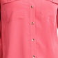 Charter Club Women's Two-Pocket Shirt Pink Size X-Small