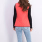 Charter Club Women's Quilted Stand-Collar Vest Orange Size Small