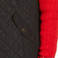 Charter Club Women's Petite Zip-Front Quilted Cotton Vest Black Size Petite